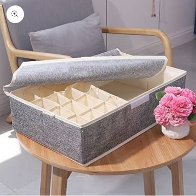Socks & Under garments Clothing Organizer Container Box.