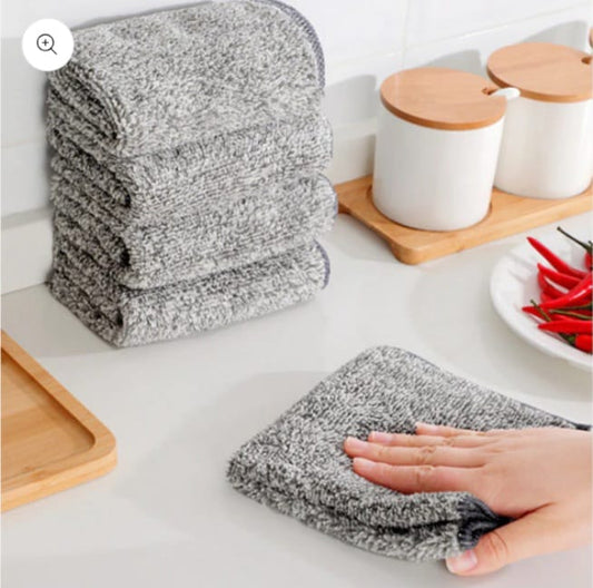 25x25cm Microfiber Kitchen Towel Set