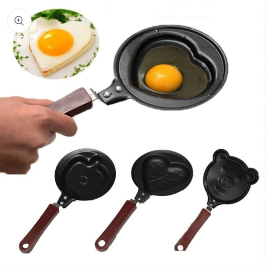 1 Pcs Non Stick Mini Egg Frying Pan (random shape)